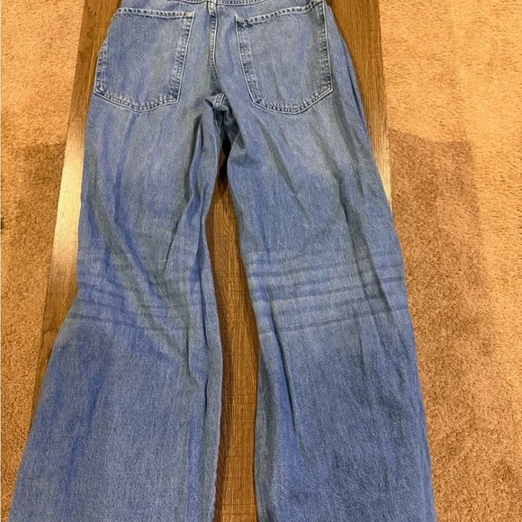 Forever 21 Distressed Flare Jeans in Blue - Picture 2 of 10